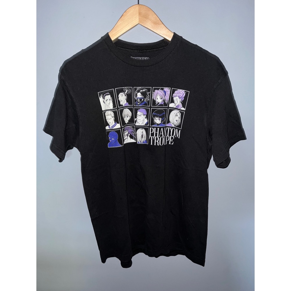 Hunter x Hunter Phantom Troupe Graphic T-Shirt Mens Medium Black Anime Spider M